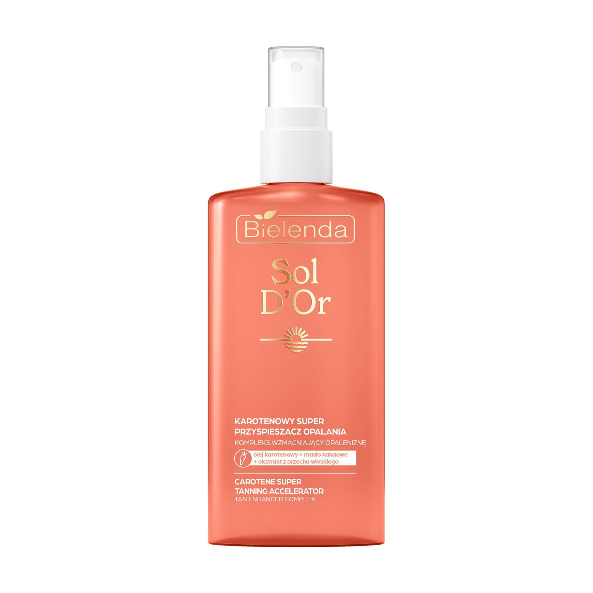 Каротиновий прискорювач засмаги Bielenda Sol D'Or Carotene Super Tanning Accelerator, 150 мл